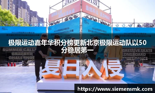 极限运动嘉年华积分榜更新北京极限运动队以50分稳居第一